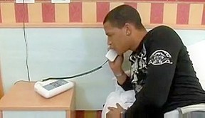 Shemale & Guy Big Cocks Slaking