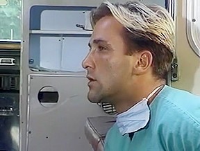Vintage hot fuck between doctor and TS nurse