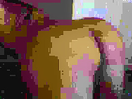 Sexy Trans Foxxy at Home with Her Masturbation Kit